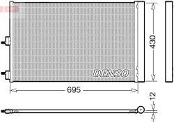 DENSO Condensator, climatizare DENSO DCN17061 (DCN17061) - automobilus
