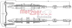 Metzger Autoteile Cablu, frana de parcare METZGER AUTOTEILE 11.5853 (11.5853)