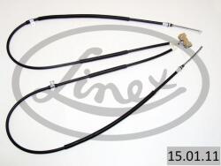 LINEX Cablu, frana de parcare LINEX 15.01. 11 (15.01.11)