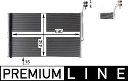 MAHLE Condensator, climatizare MAHLE BEHR *** PREMIUM LINE *** AC 777 000P (AC 777 000P)