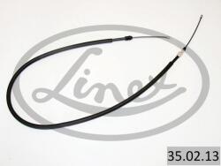 LINEX Cablu, frana de parcare LINEX 35.02. 13 (35.02.13)