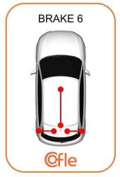 COFLE Cablu, frana de parcare COFLE 20.160B053 (20.160B053) - automobilus
