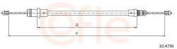 COFLE Cablu, frana de parcare COFLE 10.4736 (10.4736) - automobilus