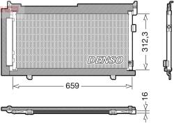 DENSO Condensator, climatizare DENSO DCN36006 (DCN36006) - automobilus