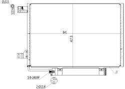 MTR Condensator, climatizare MTR 13054508 (13054508) - automobilus