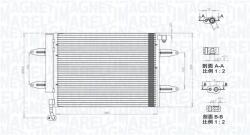 Magneti Marelli Condensator, climatizare MAGNETI MARELLI 350203911000 (350203911000) - automobilus
