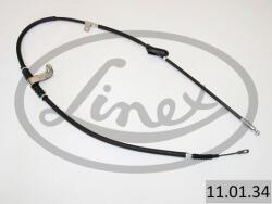LINEX Cablu, frana de parcare LINEX 11.01. 34 (11.01.34)