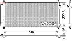 DENSO Condensator, climatizare DENSO DCN40026 (DCN40026) - automobilus