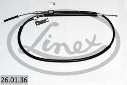 LINEX Cablu, frana de parcare LINEX 26.01. 36 (26.01.36)