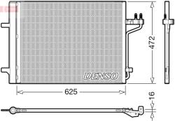 DENSO Condensator, climatizare DENSO DCN10047 (DCN10047) - automobilus