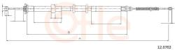 COFLE Cablu, frana de parcare COFLE 12.0702 (12.0702) - automobilus
