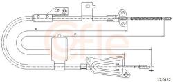 COFLE Cablu, frana de parcare COFLE 17.0122 (17.0122) - automobilus