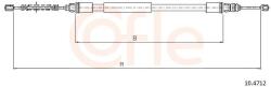 COFLE Cablu, frana de parcare COFLE 10.4712 (10.4712)