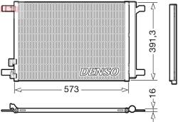 DENSO Condensator, climatizare DENSO DCN32066 (DCN32066) - automobilus