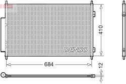 DENSO Condensator, climatizare DENSO DCN40027 (DCN40027) - automobilus