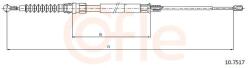 COFLE Cablu, frana de parcare COFLE 10.7517 (10.7517)