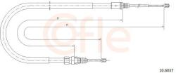 COFLE Cablu, frana de parcare COFLE 10.6037 (10.6037)