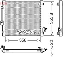 DENSO Condensator, climatizare DENSO DCN99081 (DCN99081)