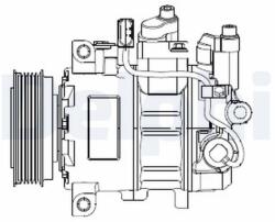 DELPHI Compresor, climatizare DELPHI CS20474 (CS20474) - automobilus
