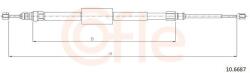 COFLE Cablu, frana de parcare COFLE 10.6687 (10.6687) - automobilus