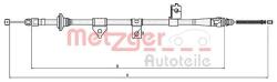 Metzger Autoteile Cablu, frana de parcare METZGER AUTOTEILE 17.6026 (17.6026)