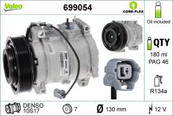 VALEO Compresor, climatizare VALEO CORE-FLEX 699054 (699054)