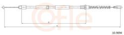 COFLE Cablu, frana de parcare COFLE 10.9894 (10.9894) - automobilus