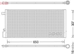 DENSO Condensator, climatizare DENSO DCN15005 (DCN15005) - automobilus