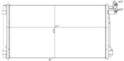 MTR Condensator, climatizare MTR 13054887 (13054887) - automobilus