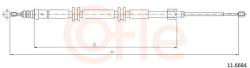 COFLE Cablu, frana de parcare COFLE 11.6684 (11.6684) - automobilus