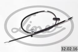 LINEX Cablu, frana de parcare LINEX 32.02. 16 (32.02.16) - automobilus