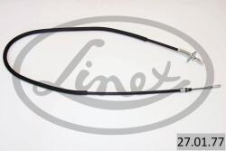 LINEX Cablu, frana de parcare LINEX 27.01. 77 (27.01.77) - automobilus