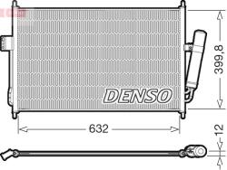 DENSO Condensator, climatizare DENSO DCN99084 (DCN99084) - automobilus