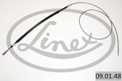 LINEX Cablu, frana de parcare LINEX 09.01. 48 (09.01.48) - automobilus