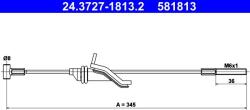 ATE Cablu, frana de parcare ATE 24.3727-1813.2 (24.3727-1813.2) - automobilus