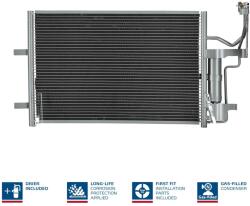 NISSENS Condensator, climatizare NISSENS ** FIRST FIT ** 94902 (94902)