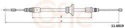 COFLE Cablu, frana de parcare COFLE 11.6819 (11.6819) - automobilus