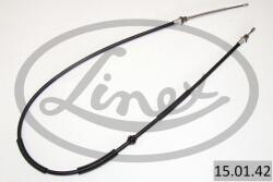 LINEX Cablu, frana de parcare LINEX 15.01. 42 (15.01.42)