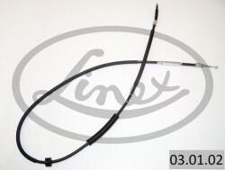 LINEX Cablu, frana de parcare LINEX 03.01. 02 (03.01.02) - automobilus