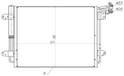 MTR Condensator, climatizare MTR 13054511 (13054511) - automobilus