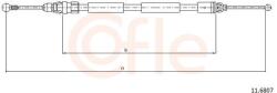 COFLE Cablu, frana de parcare COFLE 11.6807 (11.6807) - automobilus