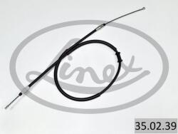 LINEX Cablu, frana de parcare LINEX 35.02. 39 (35.02.39) - automobilus