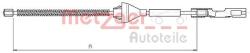 Metzger Autoteile Cablu, frana de parcare METZGER AUTOTEILE 10.5365 (10.5365)