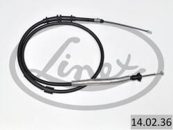 LINEX Cablu, frana de parcare LINEX 14.02. 36 (14.02.36)