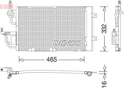 DENSO Condensator, climatizare DENSO DCN20037 (DCN20037) - automobilus