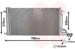 VAN WEZEL Condensator, climatizare VAN WEZEL 49005038 (49005038)