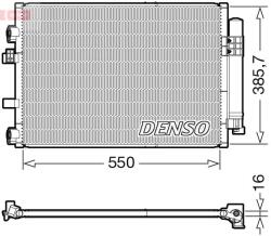 DENSO Condensator, climatizare DENSO DCN10044 (DCN10044)