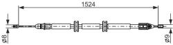Bosch Cablu, frana de parcare BOSCH 1 987 482 888 (1 987 482 888)