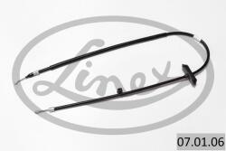 LINEX Cablu, frana de parcare LINEX 07.01. 06 (07.01.06) - automobilus