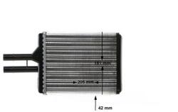 MAHLE Schimbător de căldură, încălzire habitaclu MAHLE BEHR AH 145 000S (AH 145 000S)